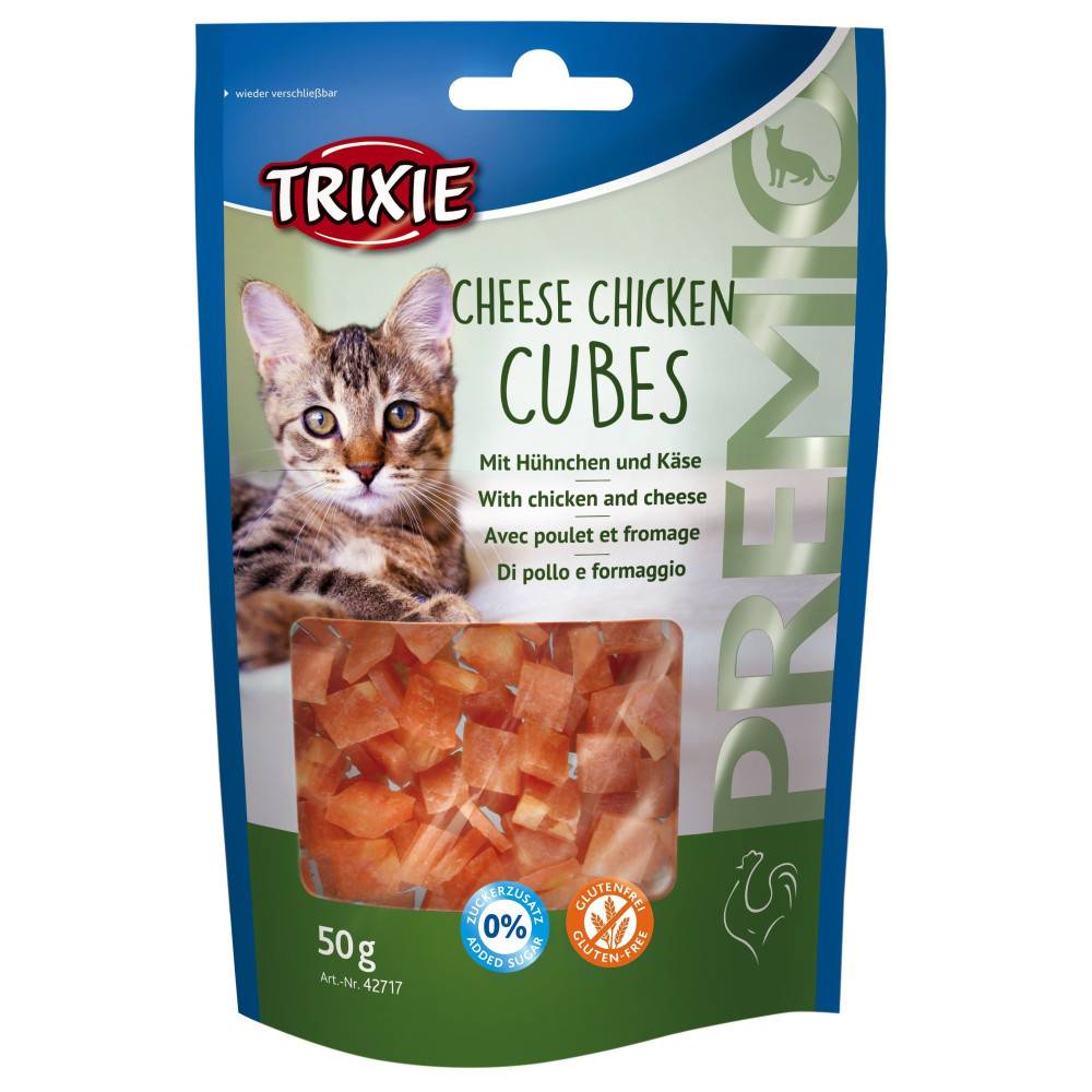 Trixie - Friandise au poulet et fromage pour chats 50 gr - Image 1