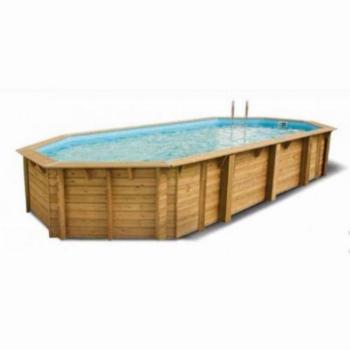 Ubbink - Piscine bois Azura 7,50 x 4,00 x 1,30 m - Liner bleu - Ubbink - Image 5