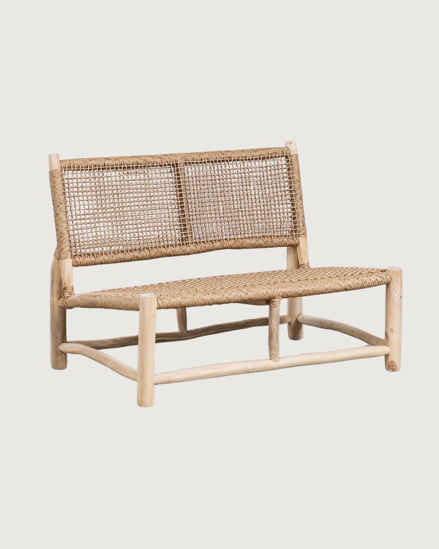 Jaya - Banquette en rotin - UNIQKA - Image 1