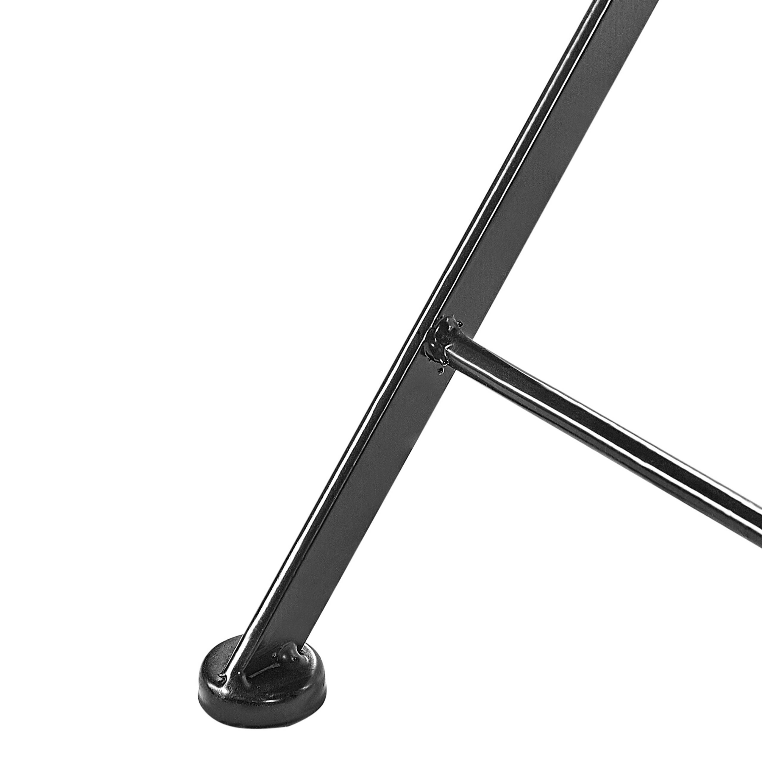 Beliani - Chaise de jardin Métal Noir CIVITA - Beliani - Image 9