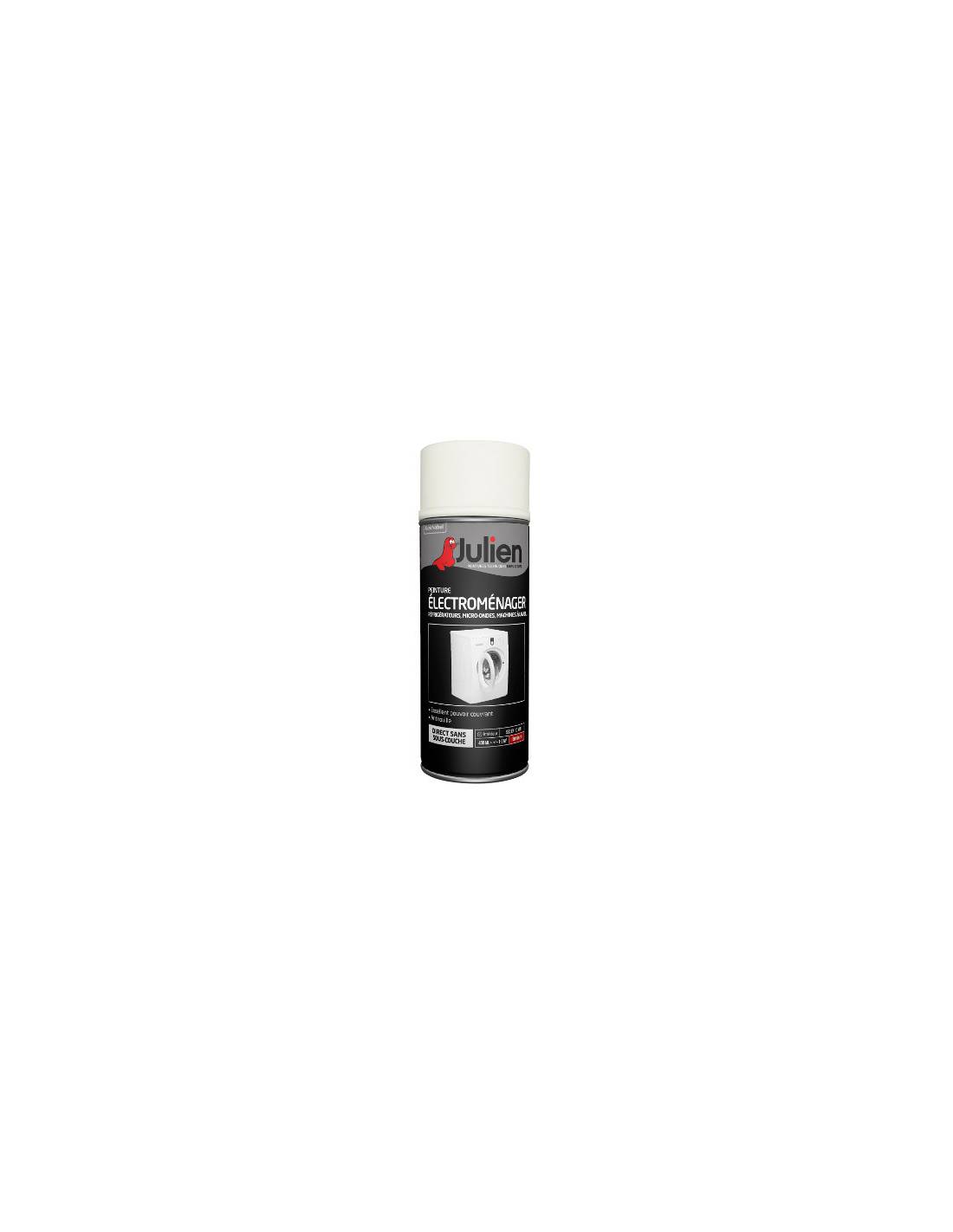 Julien - Peinture Aérosol Spécial Electromenage Noir 400ml - Julien