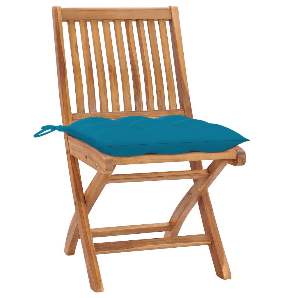 Prolenta Premium - Lot de 6 Chaise bois composite Louan Bleu 46,5 X 58 X 88 cm - P87209B - Image 3