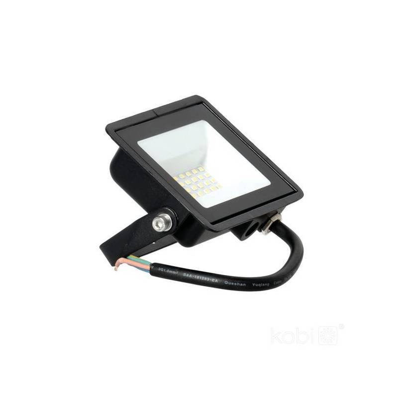 Projecteur LED MH 20W 6500K IP65 noir RED blanc froid - Image 5
