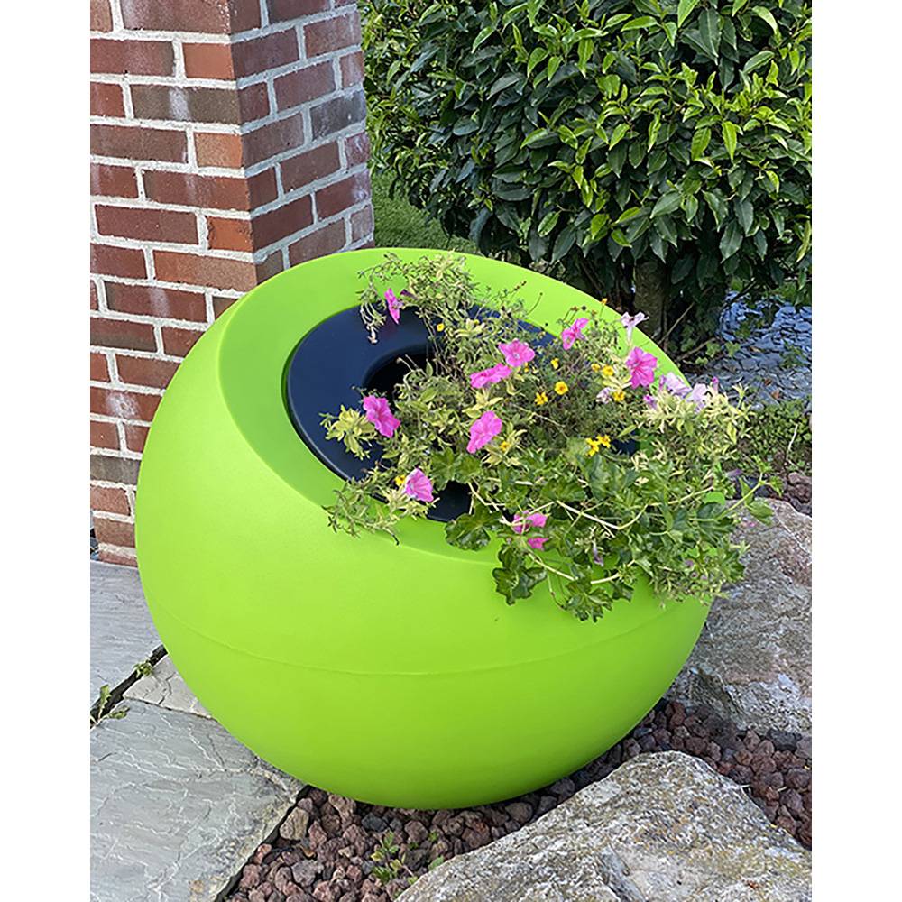 Plast'Up Rotomoulage - Pot de fleurs sphérique xxl dolce vita 300l-lot de 2 - Image 3