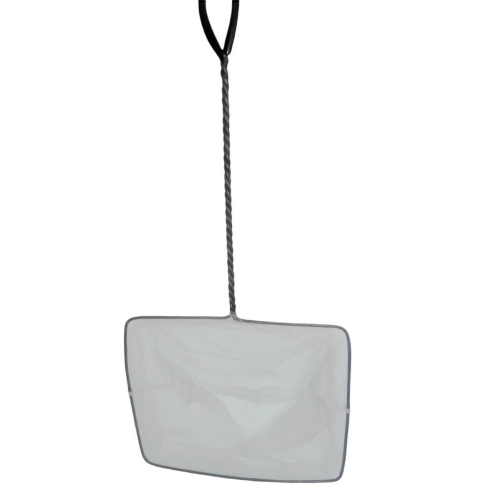 animallparadise - Epuisette filet blanc, maille fine, 25 cm x 22 x 55 cm,  aquarium - Image 3
