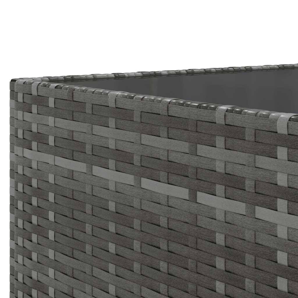 Vidaxl - Salon de jardin 8 pcs avec coussins Gris Résine tressée vidaXL 3308234 - Image 6