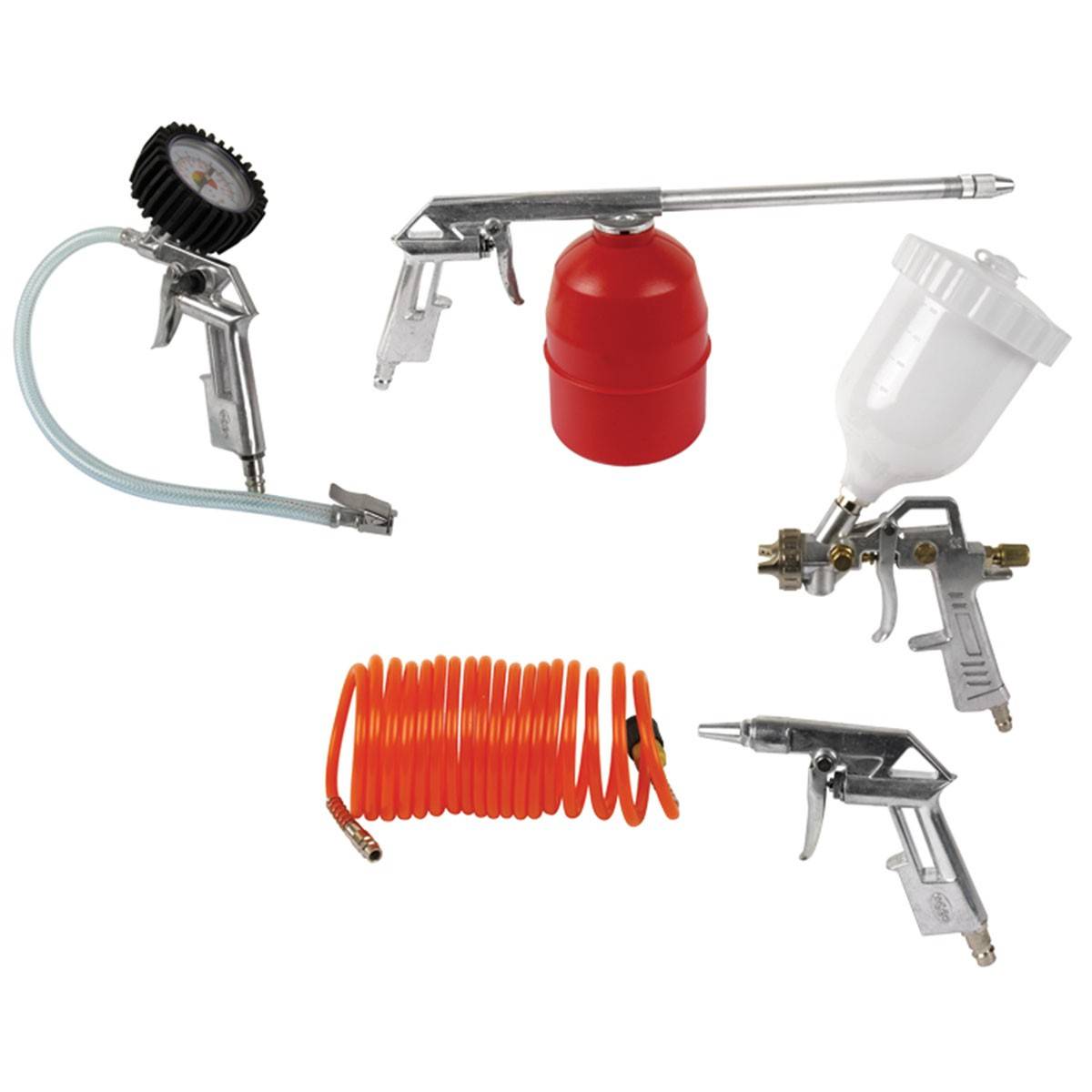 Vito - Compresseur d'air 200L 10Bar 400L/min + Clé à choc pneumatique 310Nm + Outils de Gonflage Soufflage Peinture Garage Atelier VITO - Image 5