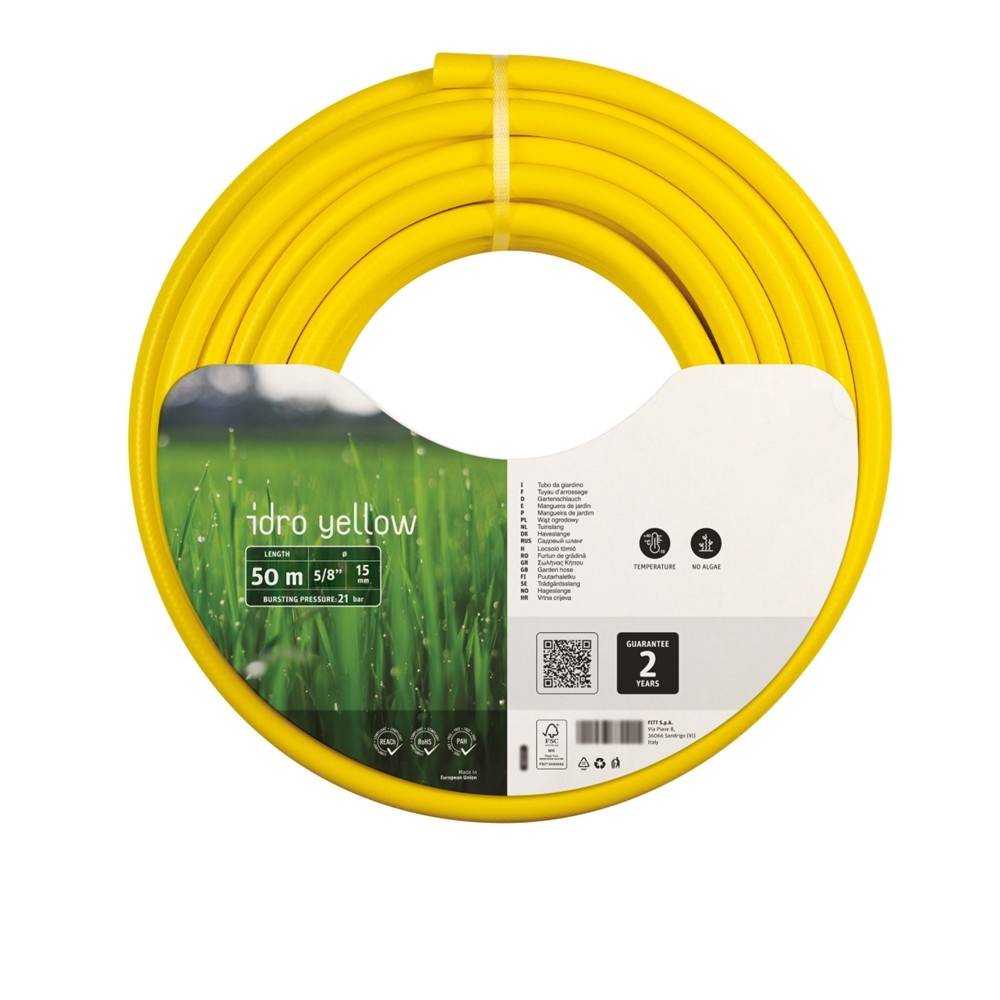 Fitt - Tuyau Fitt Idro Yellow 15mm X 50m Flexibilité Et Résistance Longue Durée - Fitt France - Image 3