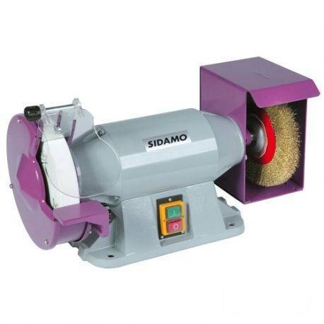 Touret meule - brosse TM 200 BT D. 200 mm - 400V 900W - 20113109 - Sidamo