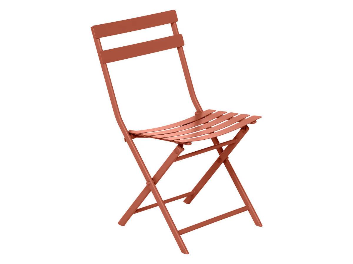 Hesperide - Salon de jardin rond en métal Greensboro Ø 60 cm Ambre avec 2 chaises - Hespéride - Image 5
