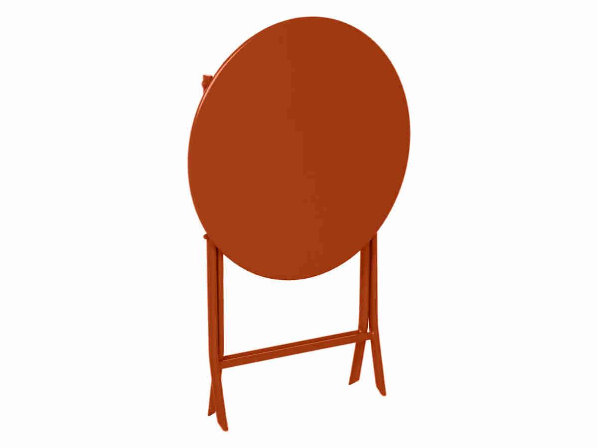 Hesperide - Salon de jardin rond en métal Greensboro Ø 60 cm Ambre avec 2 chaises - Hespéride - Image 3