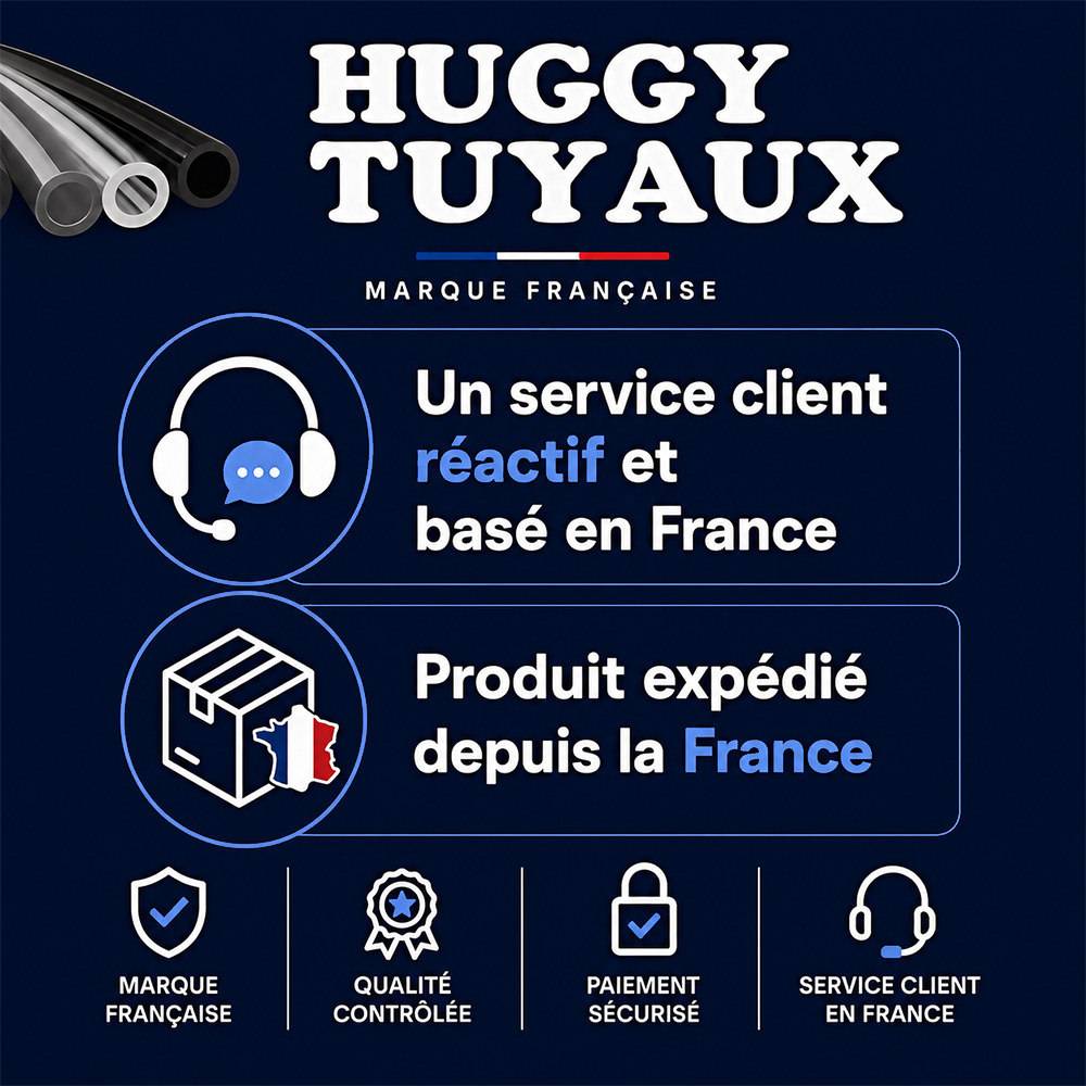 Huggy Tuyaux - Tuyau d'aspiration ALIFLEX Ø 25 mm - Longueur 10 mètres - HUGGY TUYAUX - Image 3