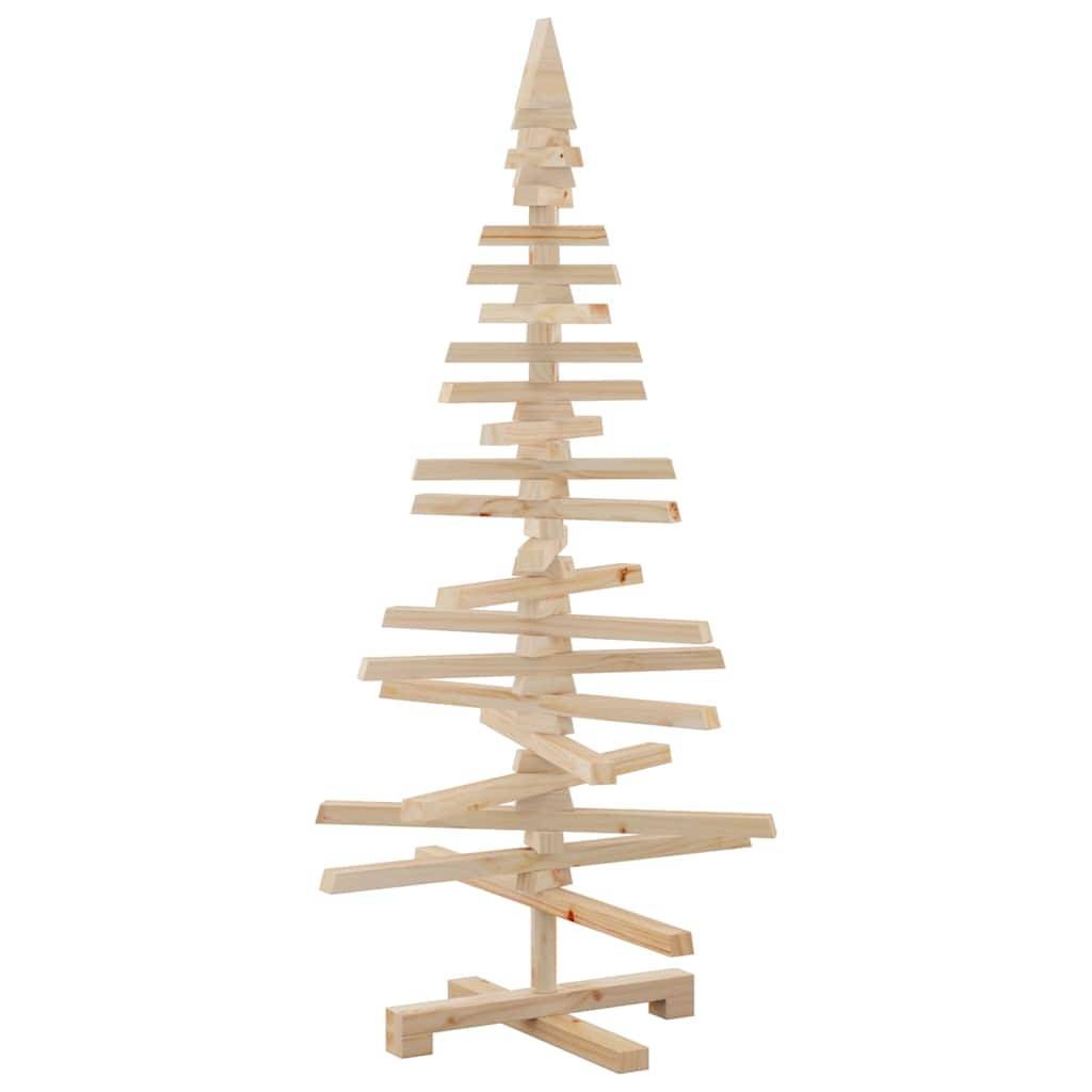 Maison Chic - Sapin de Noël | Arbre de Noël en bois pour décoration 120 cm bois massif de pin Maison Chic - Image 9