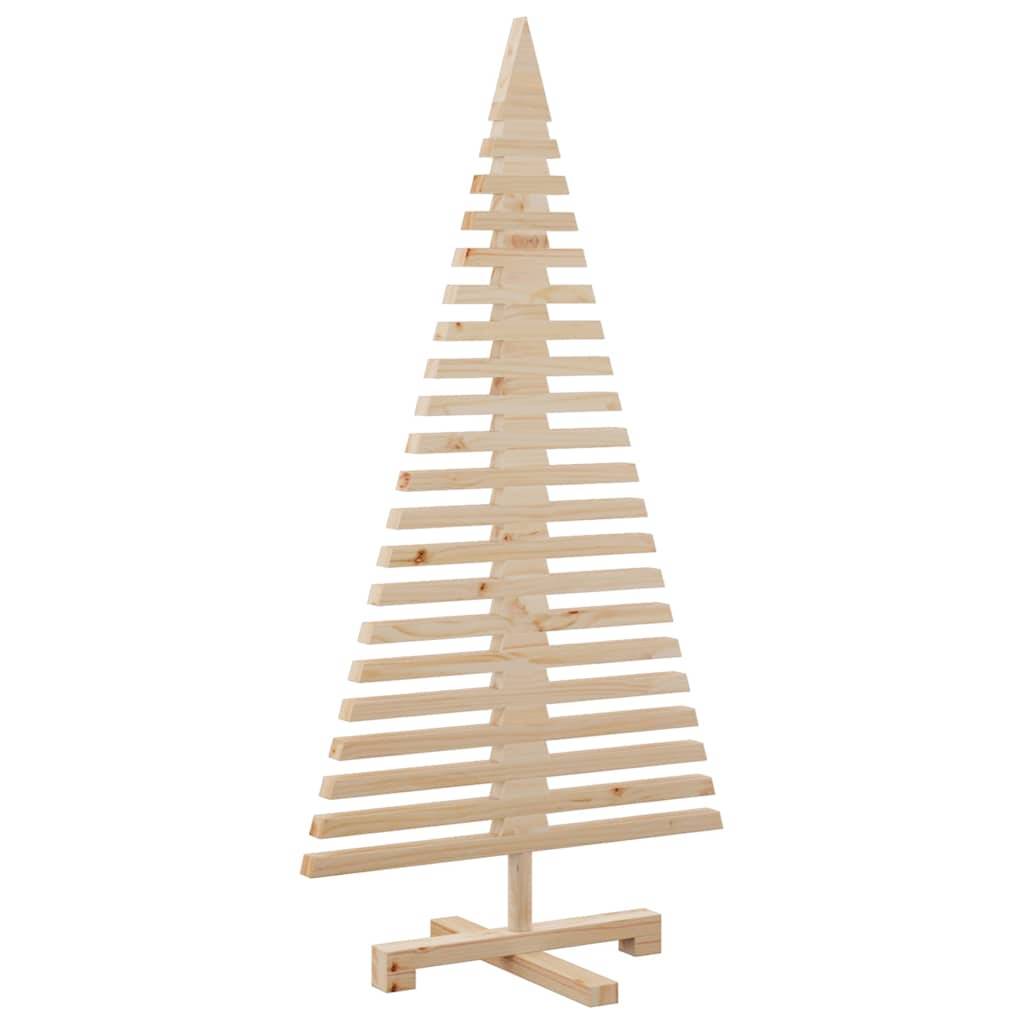 Maison Chic - Sapin de Noël | Arbre de Noël en bois pour décoration 120 cm bois massif de pin Maison Chic - Image 5