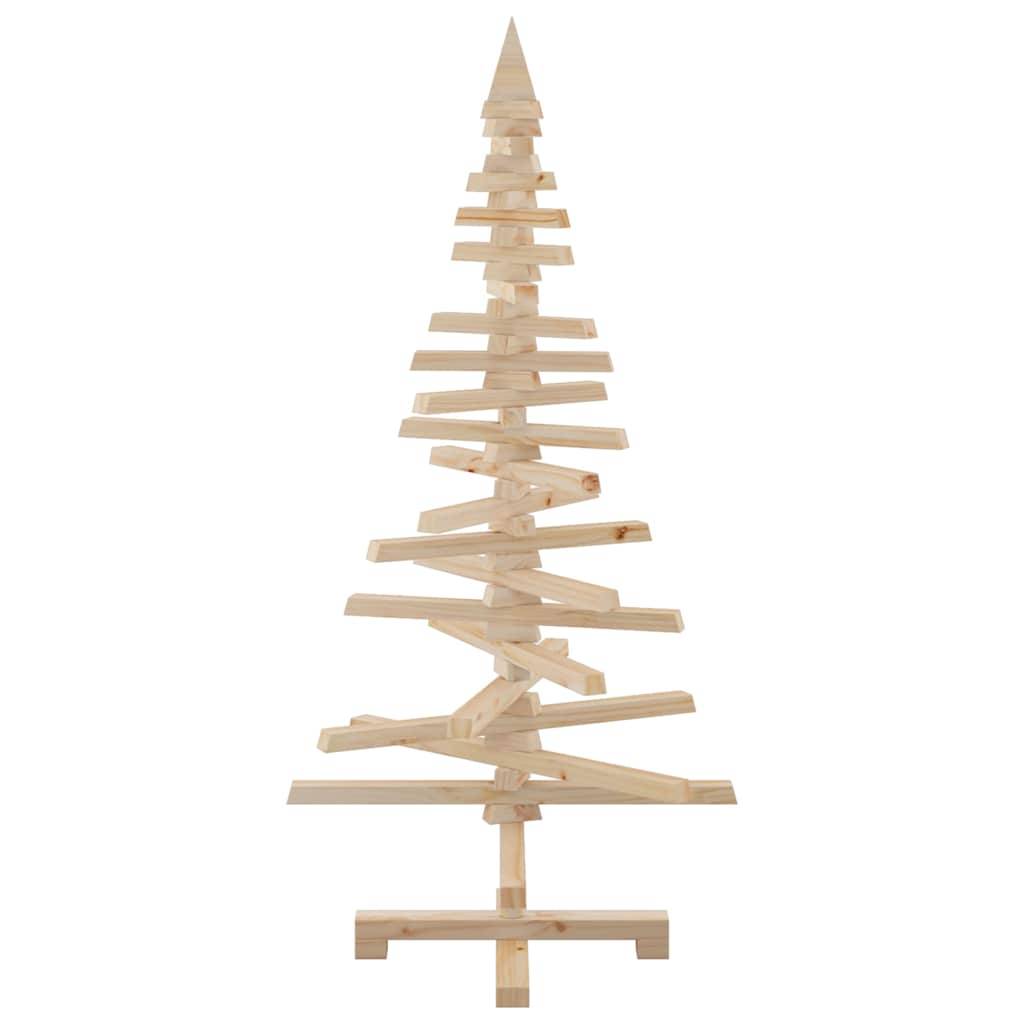 Maison Chic - Sapin de Noël | Arbre de Noël en bois pour décoration 120 cm bois massif de pin Maison Chic - Image 7