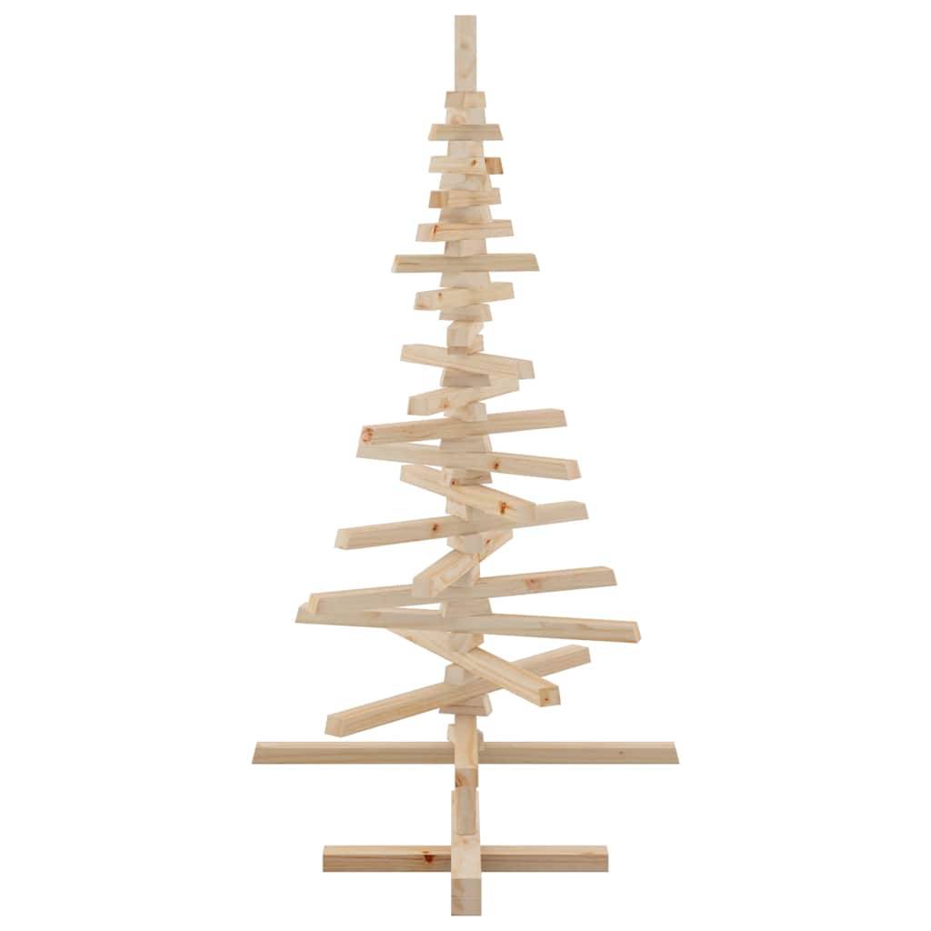 Maison Chic - Sapin de Noël | Arbre de Noël en bois pour décoration 120 cm bois massif de pin Maison Chic - Image 8