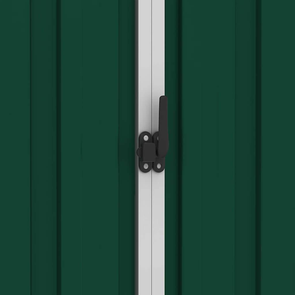 Vidaxl - Abri de jardin Vert 205x129x183 cm Métal galvanisé vidaXL 46297 - Image 8