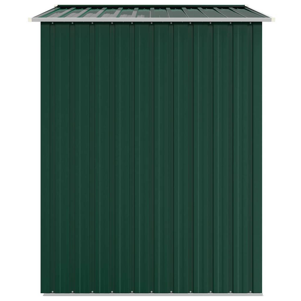 Vidaxl - Abri de jardin Vert 205x129x183 cm Métal galvanisé vidaXL 46297 - Image 6