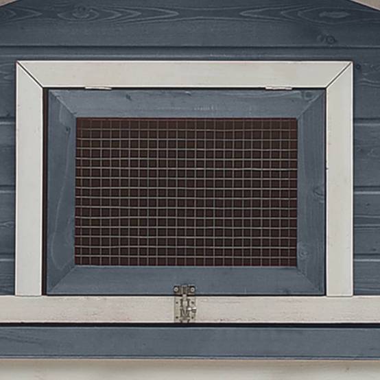 Vidaxl - Clapier Gris 310x70x87 cm Pin massif et sapin vidaXL 170858 - Image 6