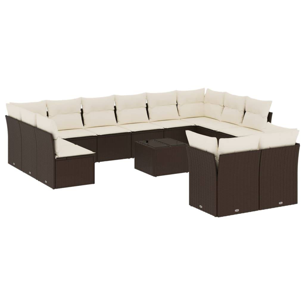 Mobilier d'Extérieur 12 Places Modulaire avec Coffres de Rangement et ...