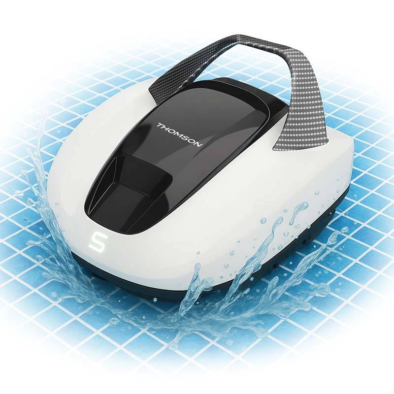 Thomson – Submarine X – Robot Nettoyeur Piscine – 85 M² – 7200 L/h – 90 Min - Image 1