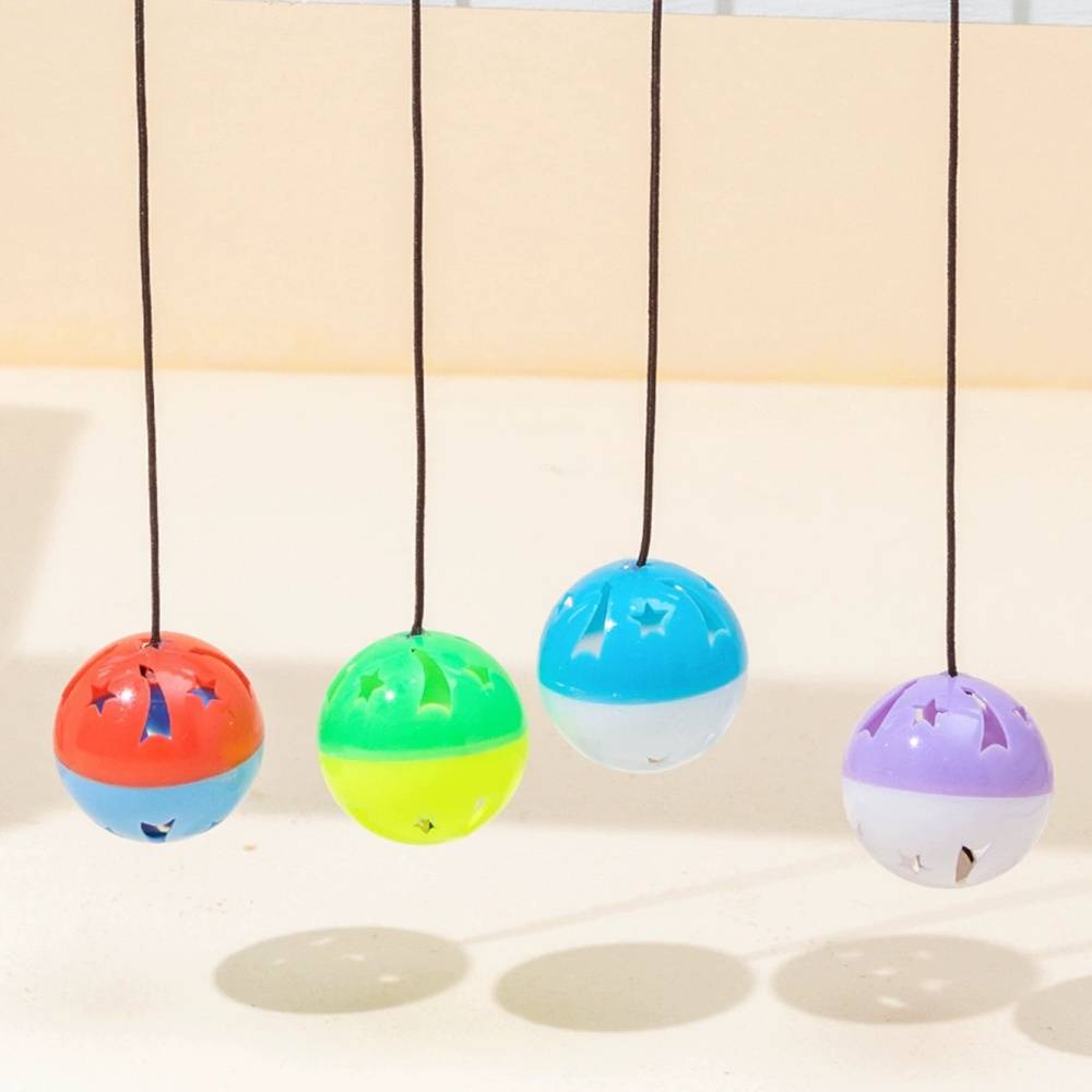 IntiMeg - Balle élastique avec cloche pour chat IntiMeg - Image 1