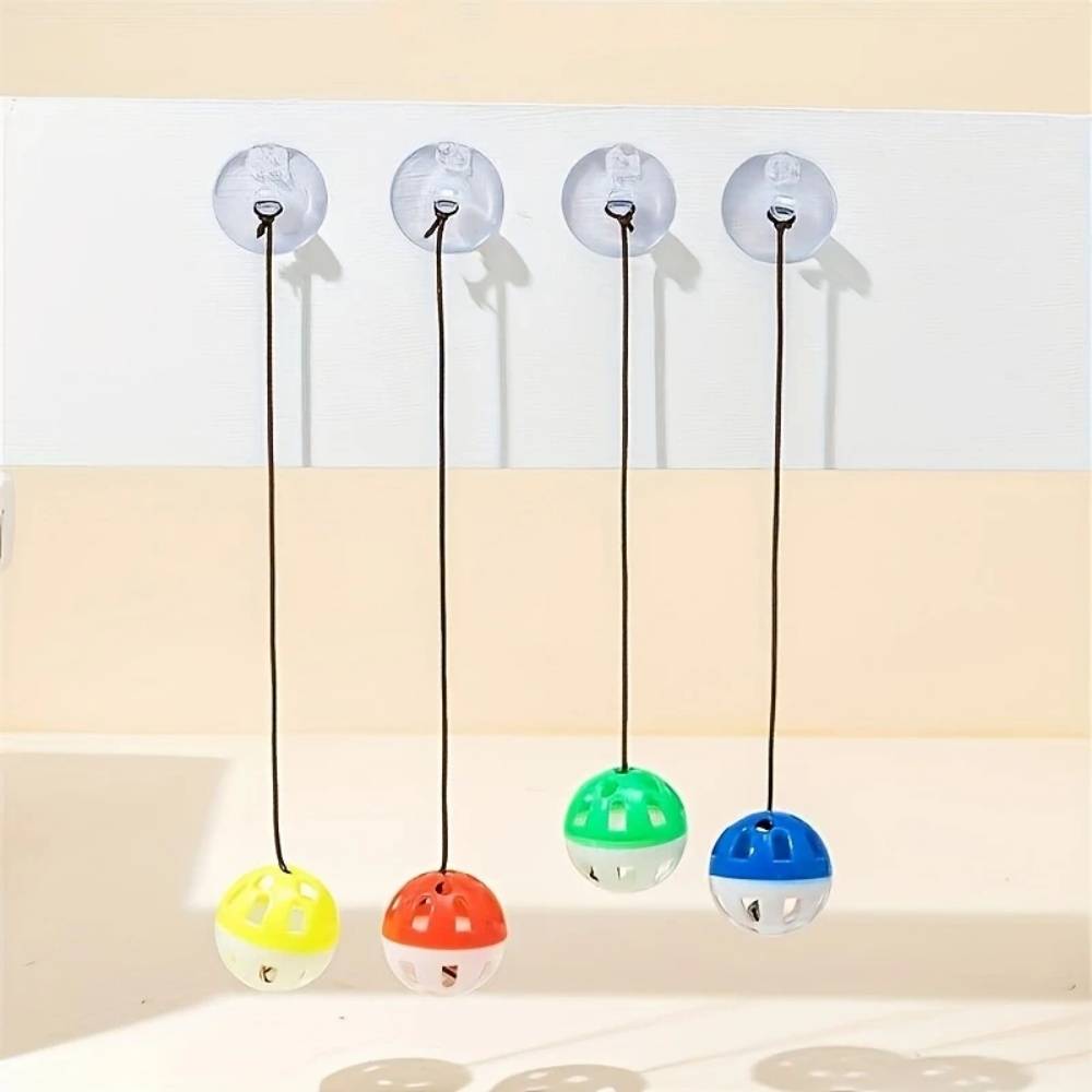 IntiMeg - Balle élastique avec cloche pour chat IntiMeg - Image 4