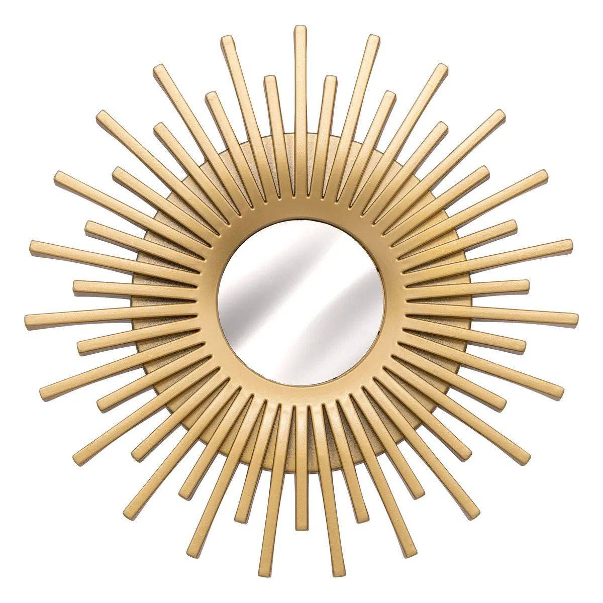 Lot de 3 Miroirs Muraux "Amed" 25cm Or - Image 2