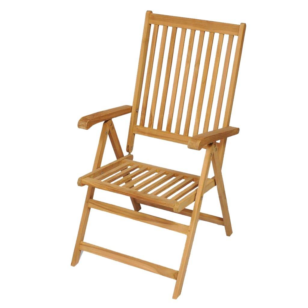 ComfortXL - Ensemble Table et Chaises Jardin 7 Pièces Bois de Teck Massif Résistant Intempéries Repas Convivial Brun – ComfortXL Outdoor Living - Image 6