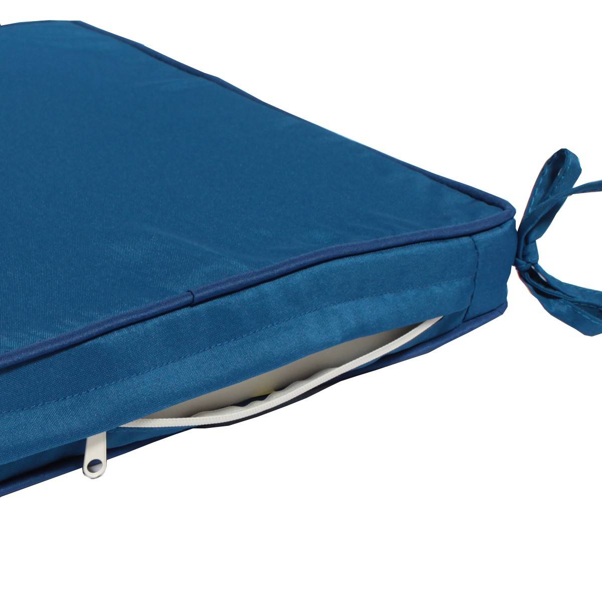 Coussin bleu marine pour chaises et fauteuils pliants - TECK'Attitude - Image 3