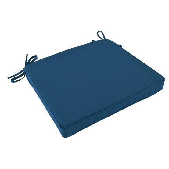 Coussin bleu marine pour chaises et fauteuils pliants - TECK'Attitude - Image 1