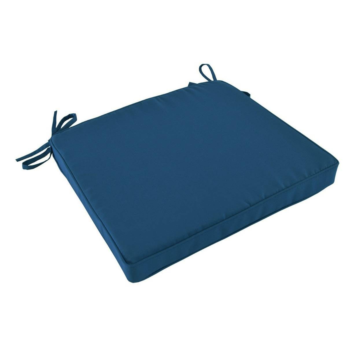 Coussin bleu marine pour chaises et fauteuils pliants - TECK'Attitude - Image 1