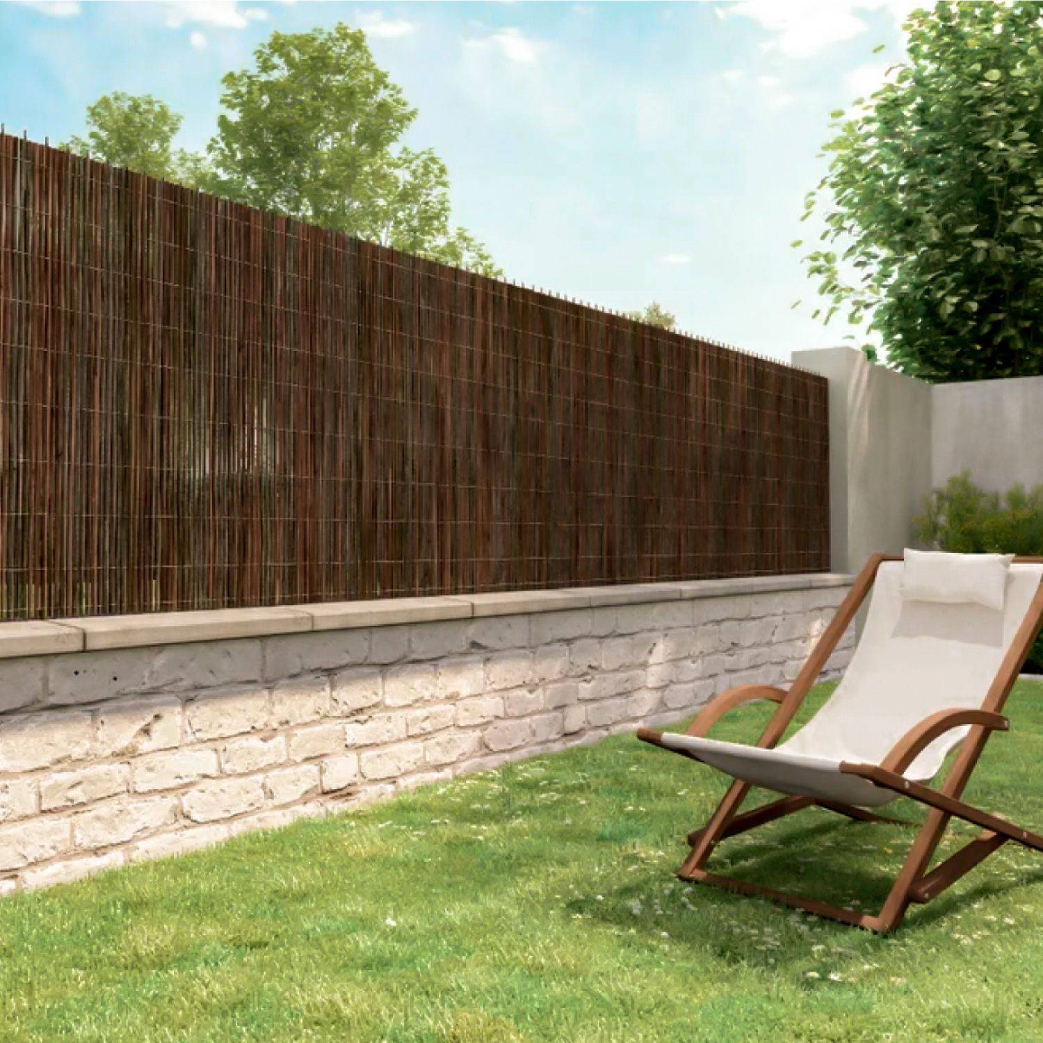 Linxor - Canisse, brise vue occultant en osier naturel - 2 x 5 m - Linxor - Image 5