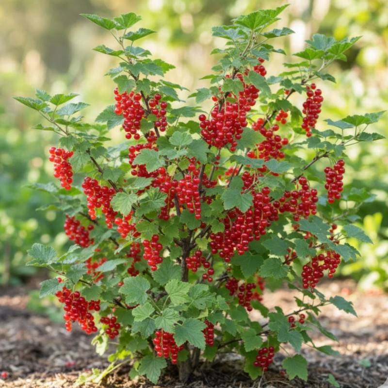 Groseillier à grappes Jonkeer Van Tets - Moyen rendement - Pot de 5L - 40/80 cm - De 1,00 m à 1,50 m - Image 4