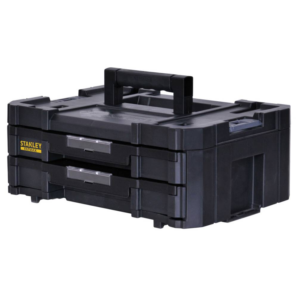 stanley - Mallette 2 Tiroirs - 44 x 33 x 17,6 cm - 7,5 kg - PRO-STACK FATMAX - STANLEY, FMST1-71969 - Image 1