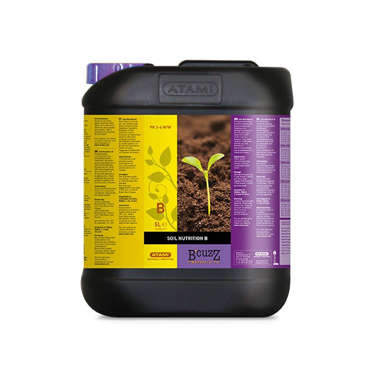 Engrais SOIL Nutrition B - 5 litres - ATAMI