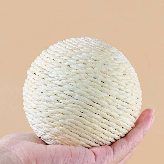 IntiMeg - Jouet pour chat boule de sisal de 10 cm IntiMe - Image 3