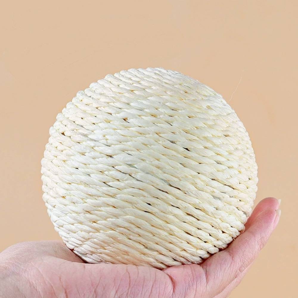 IntiMeg - Jouet pour chat boule de sisal de 10 cm IntiMe - Image 3