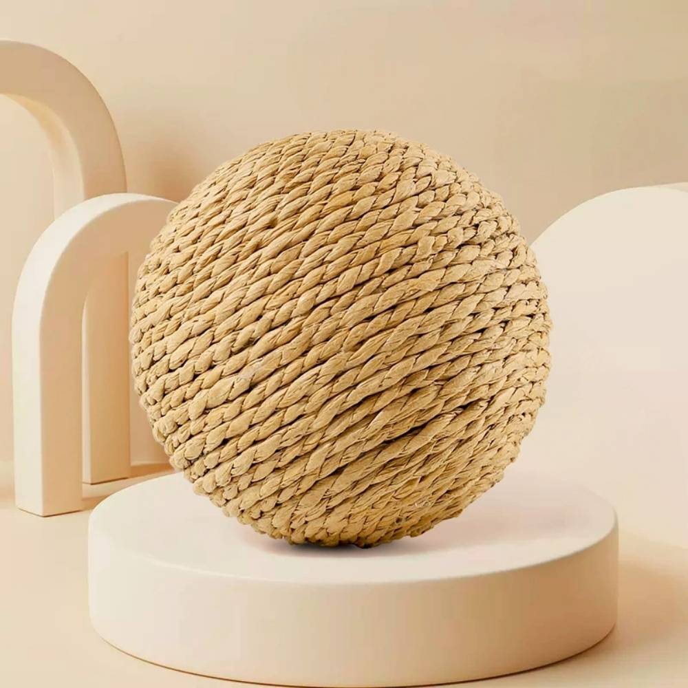 IntiMeg - Jouet pour chat boule de sisal de 10 cm IntiMe - Image 2