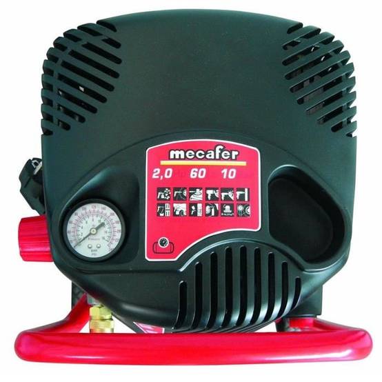 Mecafer - Compresseur d’air vertical sans huile MECAFER FIFTY 50 L, 1500 W, 10 bars, 2 CV - MECAFER - Image 3