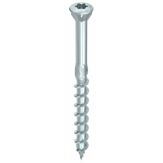 Vis HECO-Topix-Plus T-Drive, FP, A3K pour pare-close - Ø3,5x40mm - Tête Fraisée avec nervures de fraisage - Filetage Partiel - T10 - Boite de 200 - 61 - Image 1