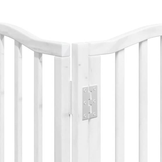 Barrière pour chien bois blanc 750 x 30 x 90 cm - PANGIVO - Image 10
