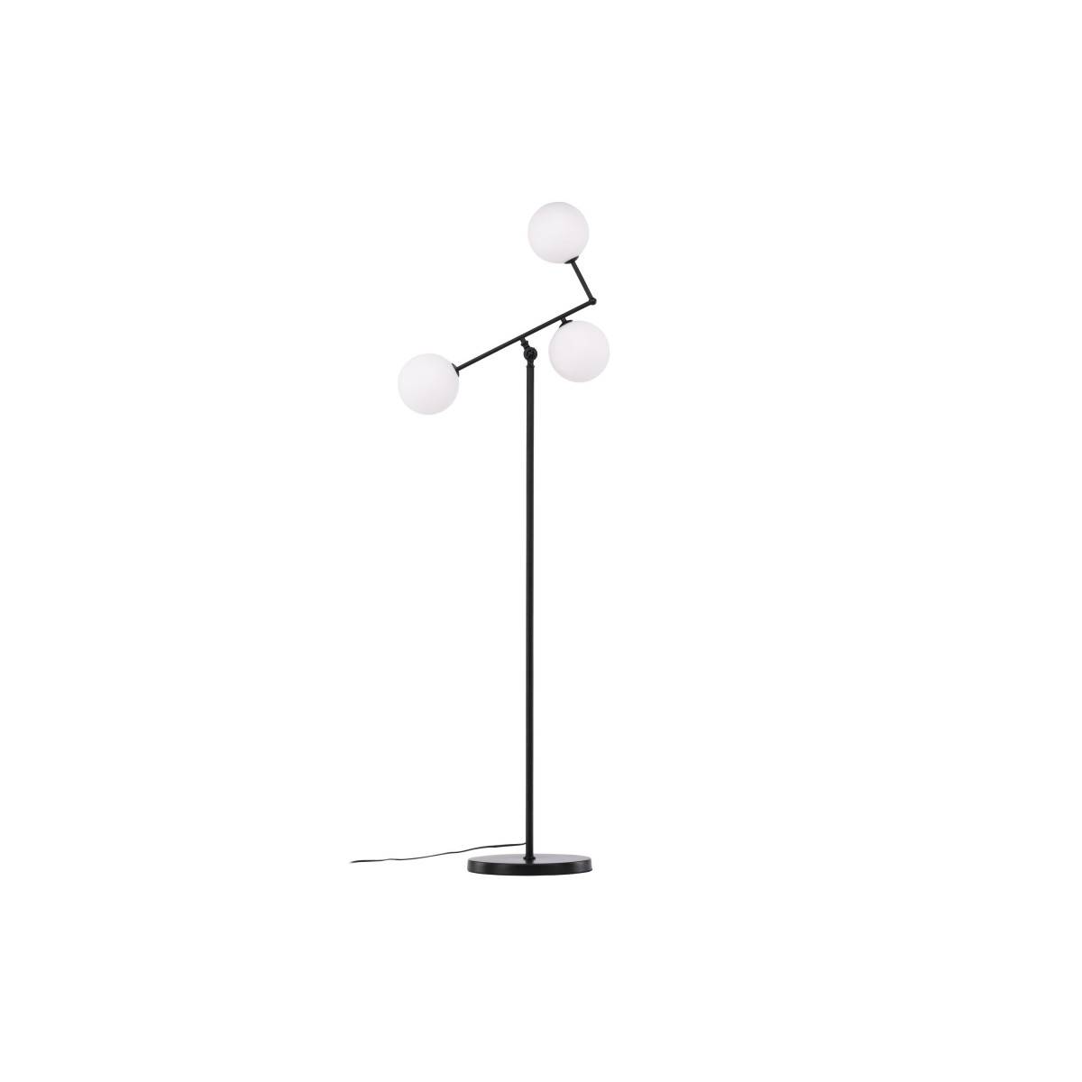 Paris Prix - Lampadaire Design "Marsan" 160 cm Noir - Image 6