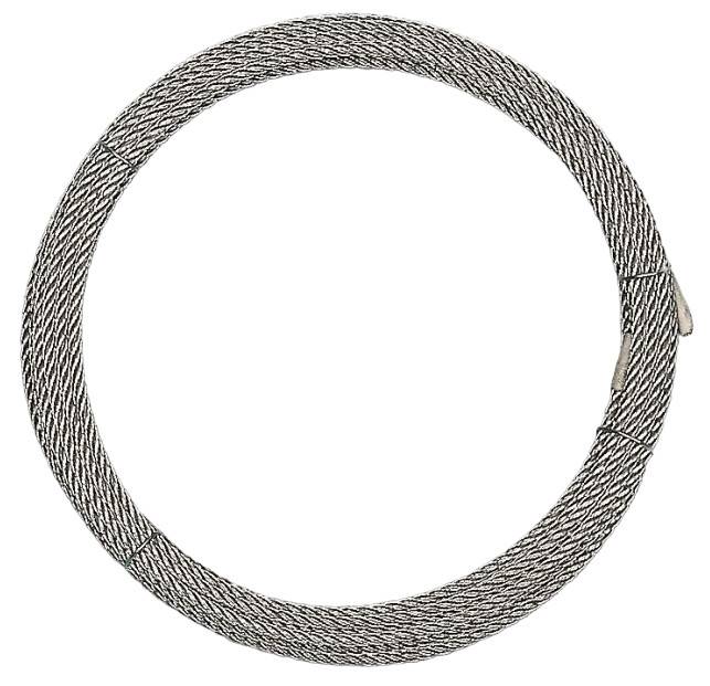 Câble acier galvanisé 7x7 diamètre 5mm couronne 25m - CHAPUIS - C525L