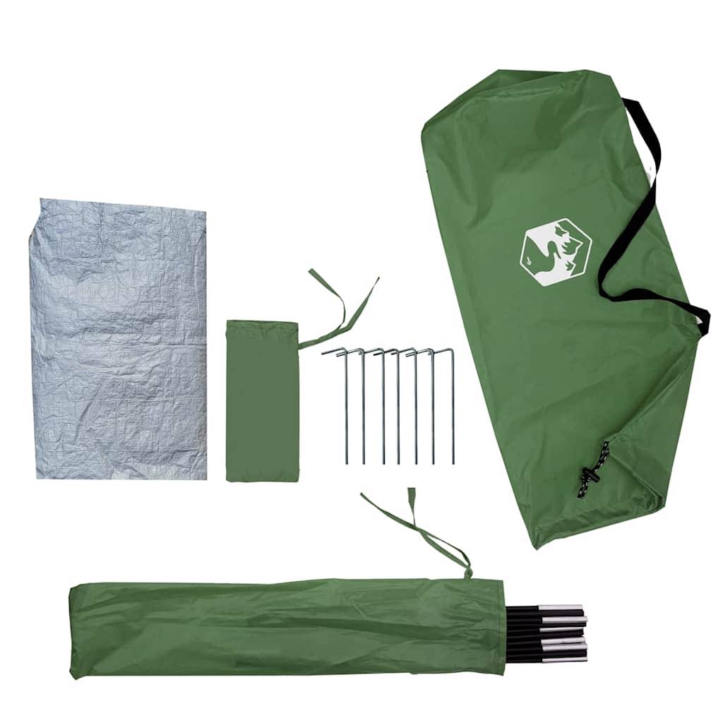 Tente Randonnée 2 Personnes A-Frame Polyester Imperméable Ultra-légère pour Bivouac Vert – ComfortXL Outdoor Living - Image 6