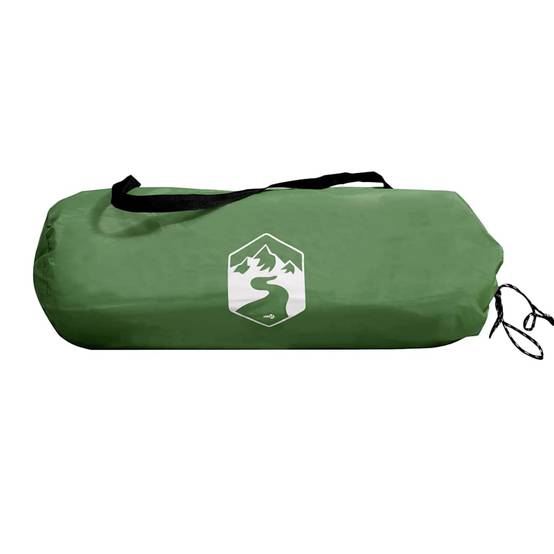 Tente Randonnée 2 Personnes A-Frame Polyester Imperméable Ultra-légère pour Bivouac Vert – ComfortXL Outdoor Living - Image 5