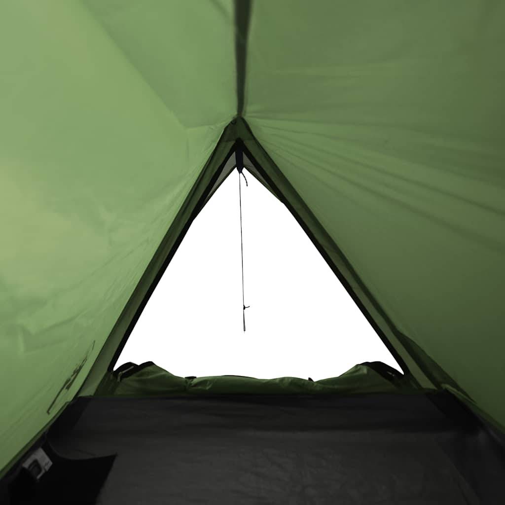 Tente Randonnée 2 Personnes A-Frame Polyester Imperméable Ultra-légère pour Bivouac Vert – ComfortXL Outdoor Living - Image 9