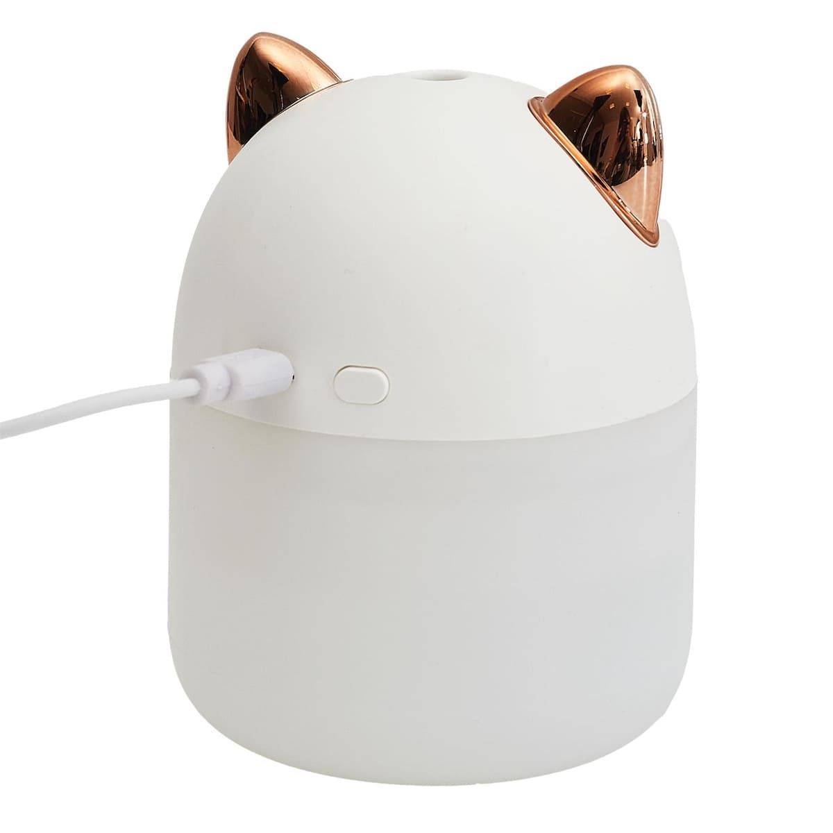 Diffuseur de parfum d'ambiance led en forme de chat kawaii (200 ml) avec couleurs changeantes - - Image 4