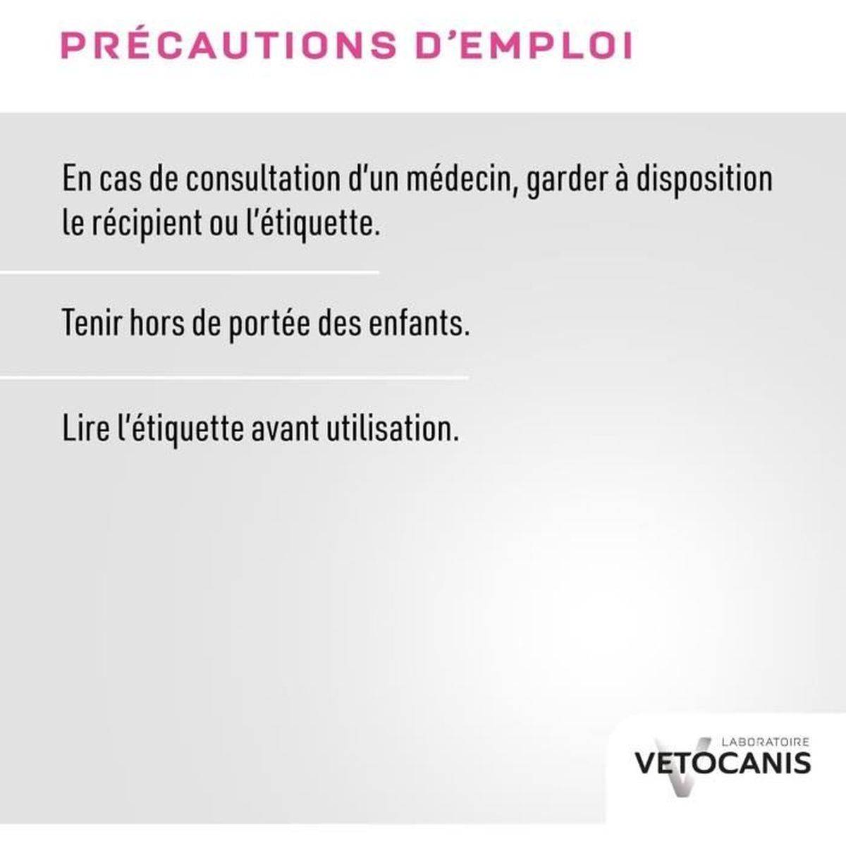 Shampooing sec sans rinçage pour chat à la poudre absorbante talc - 150 g - VETOCANIS - Image 5