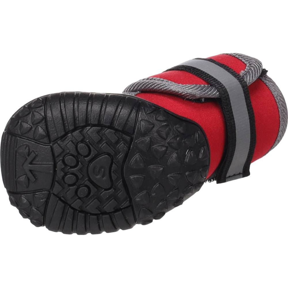 Flamingo - Chaussures Kajan Rouge taille S, 7 x 5.8 cm. 2 pièces pour chien - Image 2